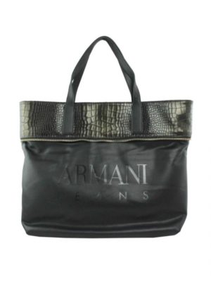 Armani Jeans Shopperka dámska kabelka 2v1 zelená